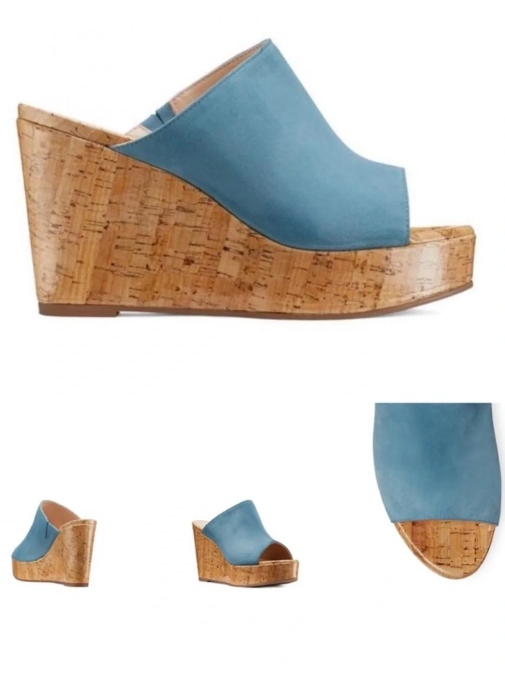 Stuart Weitzman Maragrite Wedge Sandals - Picture 2 of 7